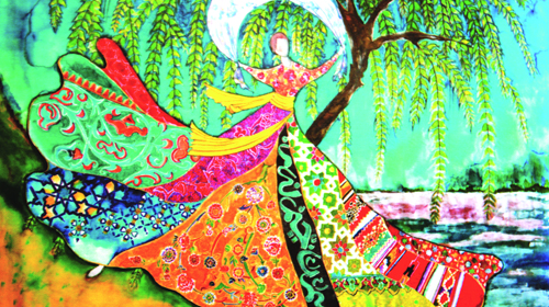 L'art difficile de la peinture sur soie