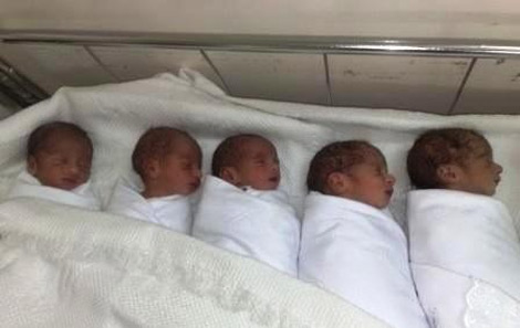 امرأة تنجب 5 توائم في المسيلة
