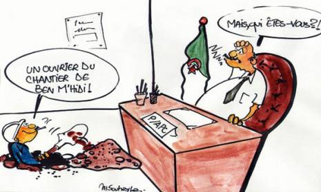 Des habitants s'opposent à des travaux douteux                                    Un geste de citoyenneté à Skikda