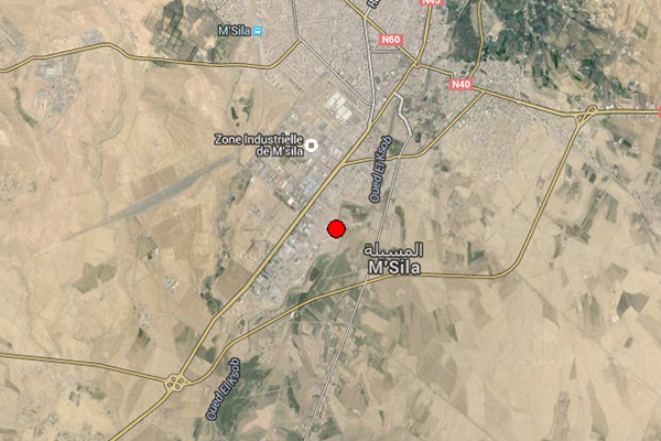 هزة أرضية بقوة 3.9 درجات تضرب المسيلة