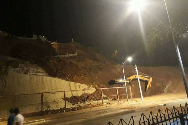 وفاة طفل اثر انهيار صخري بالعاصمة