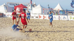 نهائي أول دورة لكرة القدم الشاطئية تنظمها '' أناب '' في تيبازة