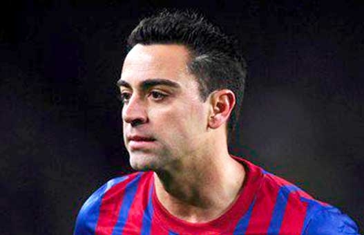 Barça : Xavi critique les fautes grossières de l'arbitre