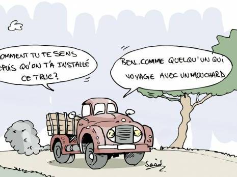 Le mouchard obligatoire pour les bus et les camions                                    Il sera lancé officiellement le 7 octobre