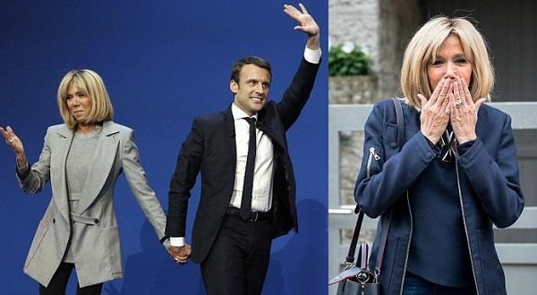 الاليزيه يمنح زوجة الرئيس الفرنسي بريجيت ماكرون دورًا رسميًا