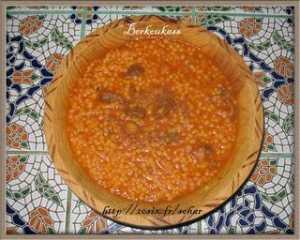 Soupe de plombs à la viande séchée