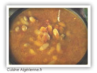 Soupe haricots blancs