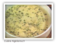 Soupe de pommes de terre