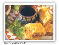 Feuilles aux amandes