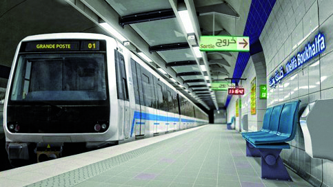 Le métro au secours des commerçants                                    Boutiques d'Alger-Centre