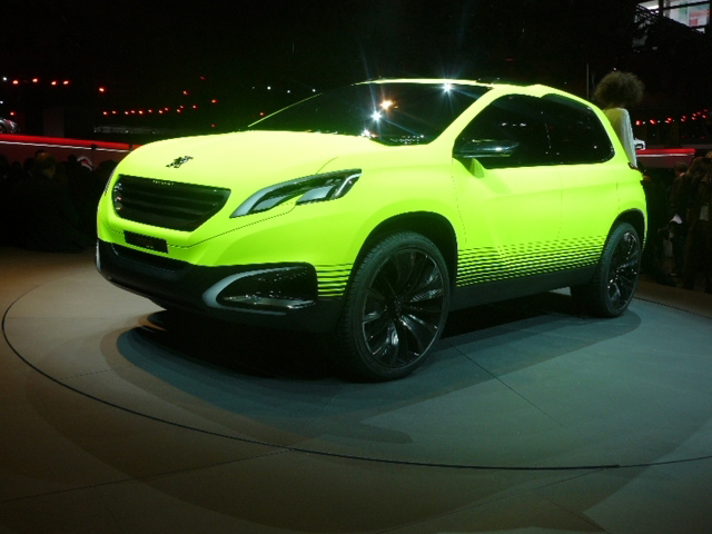 Peugeot 208 XY, Onyx, 2008 et 301                                    Mondial de l'automobile de Paris
