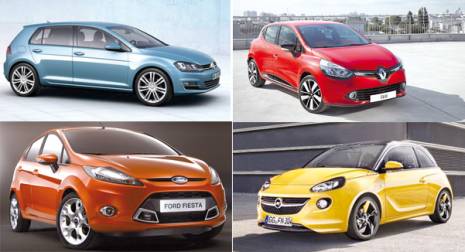ces véhicules qui «envoûtent» les Algériens                                    Clio 4, Golf 7, Peugeot 208, Citroën C- élysée, nouvelle Ford Fiesta, Opel Adam