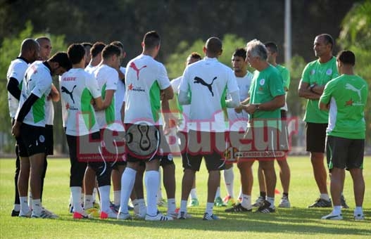 Halilhodzic s'est réuni avec les joueurs