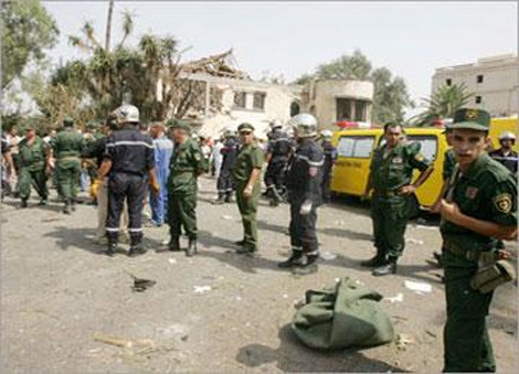 بومرداس: إصابة دركيين في انفجار قنبلة ببغلية