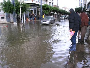Alger menacée par les inondations                                    14 VILLES PORTUAIRES MEDITERRANEENNES CONCERNEES