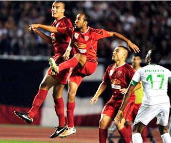 Les Rouge et Noir pour la passe de trois                                    USMA- CABBA