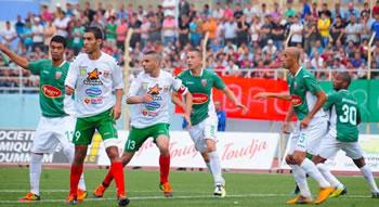 Les Vert et Rouge sur une courbe descendante                                    JSM BEJAIA