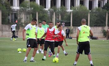 Ultime stage des Verts aujourd'hui                                    ALGERIE - LIBYE