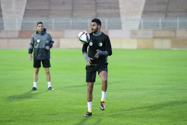 Les Verts s'entrainent pour la première fois à Constantine