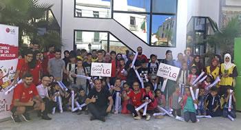 LG apporte son aide aux orphelins