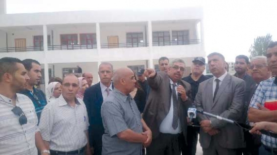 والي سوق أهراس ينتفض بسبب المشاريع غير المكتملة ويتوعد بالمتابعة