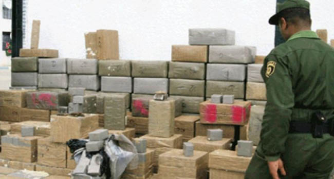 MDN : Saisie de 120 kg de kif à Oran et Tlemcen