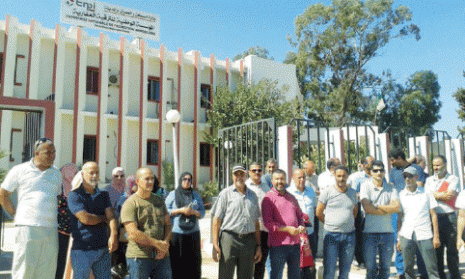 Les souscripteurs au programme LPP organisent un sit-in