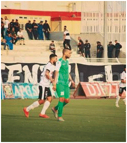 مدافع اتحاد بسكرة عمار جابو