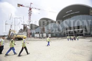 Quand l'aérogare entraîne le métro et le train