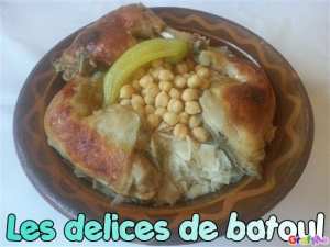 Thrida sauce blanche (specialité contantinoise)