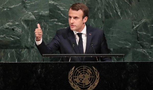 ماكرون: تطهير عرقي يحدث في بورما.. وبشار الأسد مجرم