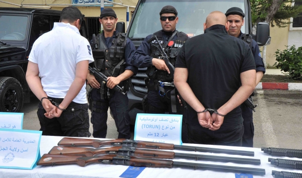 العثور على ورشة لصناعة الأسلحة بمعسكر