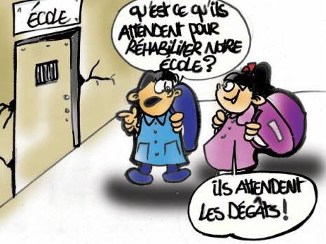 Des retards dans la réalisation et la réhabilitation