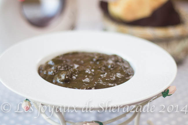 Mouloukhia algérienne, Bekbouka à la corète