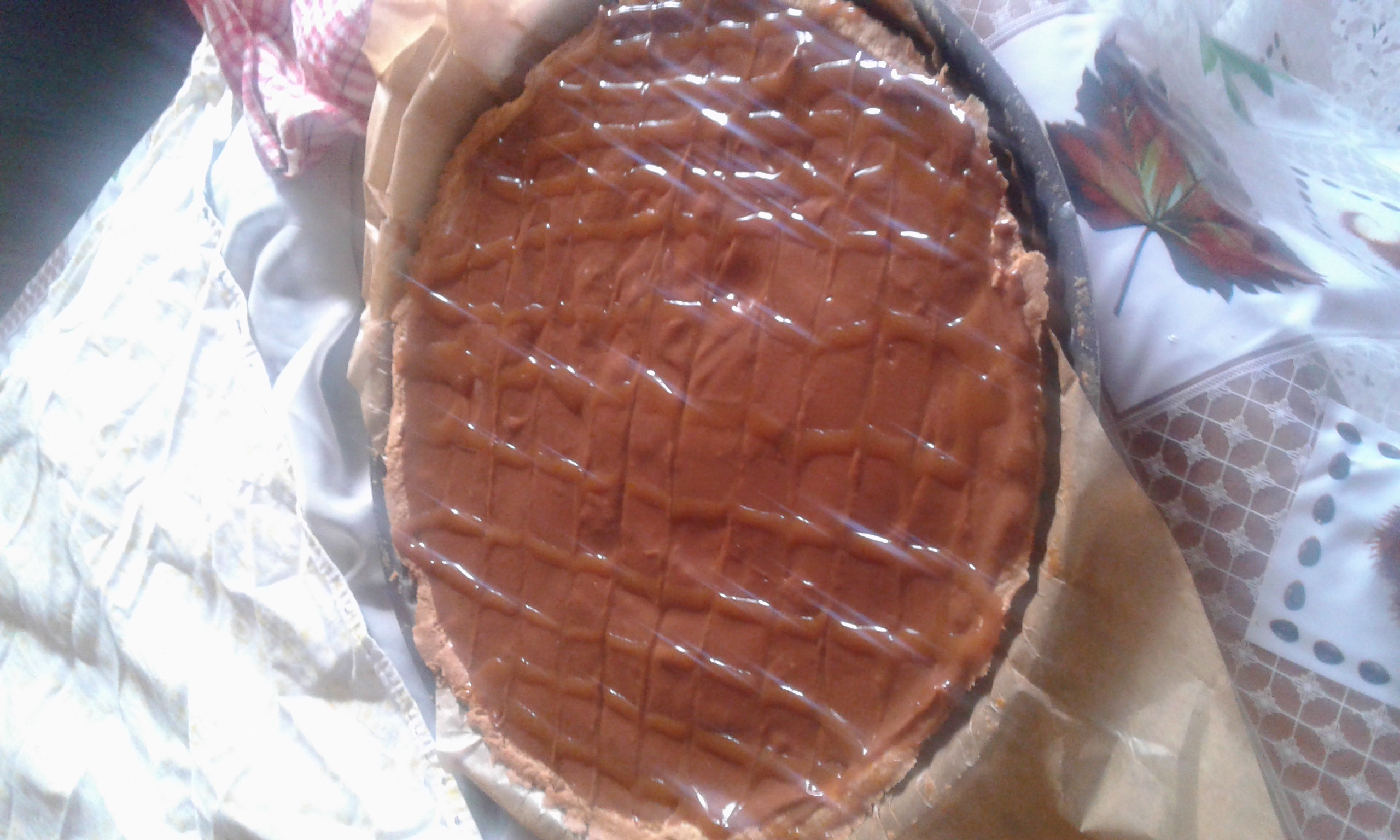 Tarte au chocolat et crème patissiere