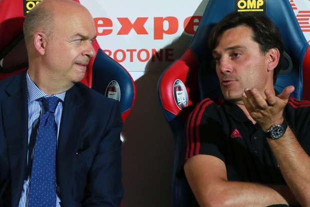 L'AC Milan maintient sa confiance en Montella