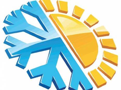 Le soleil pour la congélation