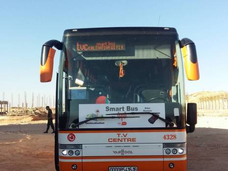 Algérie - Le 1er Smart Bus mis en exploitation depuis Ghardaïa