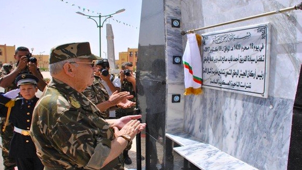 الفريق قايد صالح يدشن مدرسة أشبال الأمة بتمنراست