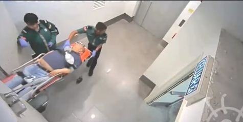 بالفيديو.. شاهد اللحظات الأخيرة لشقيق الزعيم الكوري الشمالي بعد اغتياله بالغاز في ماليزيا