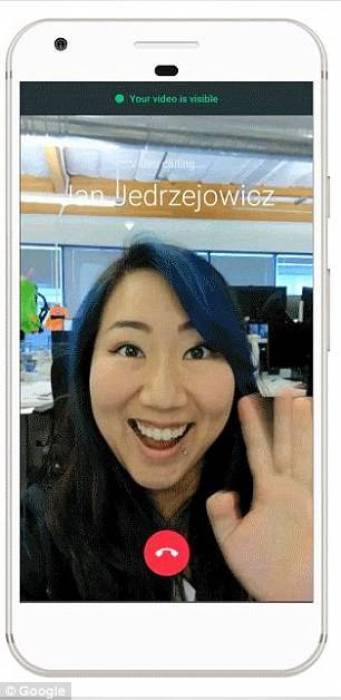 غوغل توفر خدمة المكالمات المرئية على أجهزة الآندرويد