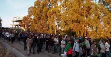 متقاعدو الجيش في مسيرات سلمية نحو العاصمة اليوم