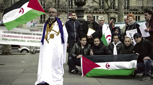 Interpellation de la Cour internationale sur les droits des sahraouis