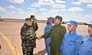 الفريق قايد صالح يتفقد ويدشن بعض الوحدات بالناحية العسكرية الرابعة بورقلة