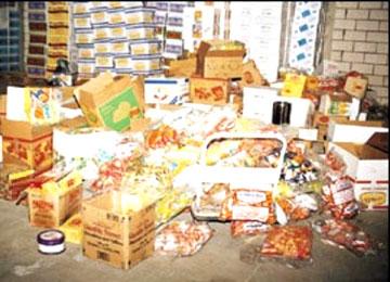 إجهاض تهريب 27 قنطارا من المواد الغذائية إلى تونس                                    باتنة