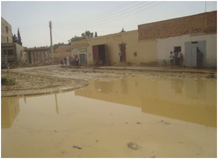 يستخدمها سكان حي البفة بعين العسل بالطارف