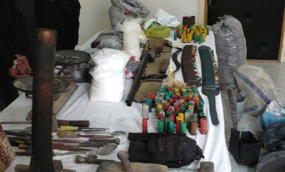 اكتشاف ورشة لصناعة الذخيرة مع توقيف أشخاص مشتبه فيهم بكل من ولاية سطيف وسوق أهراس