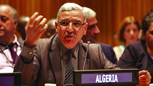 L'Algérie rappelle le droit des sahraouis à l'autodétermination