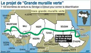 AFRIQUE -  LA GRANDE MURAILLE VERTE REPOUSSE LE DÉSERT DU SAHARA