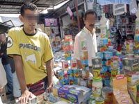 Cadre de vie à Berrahal (ANNABA)                                    Les espaces publics squattés par les commerçants
